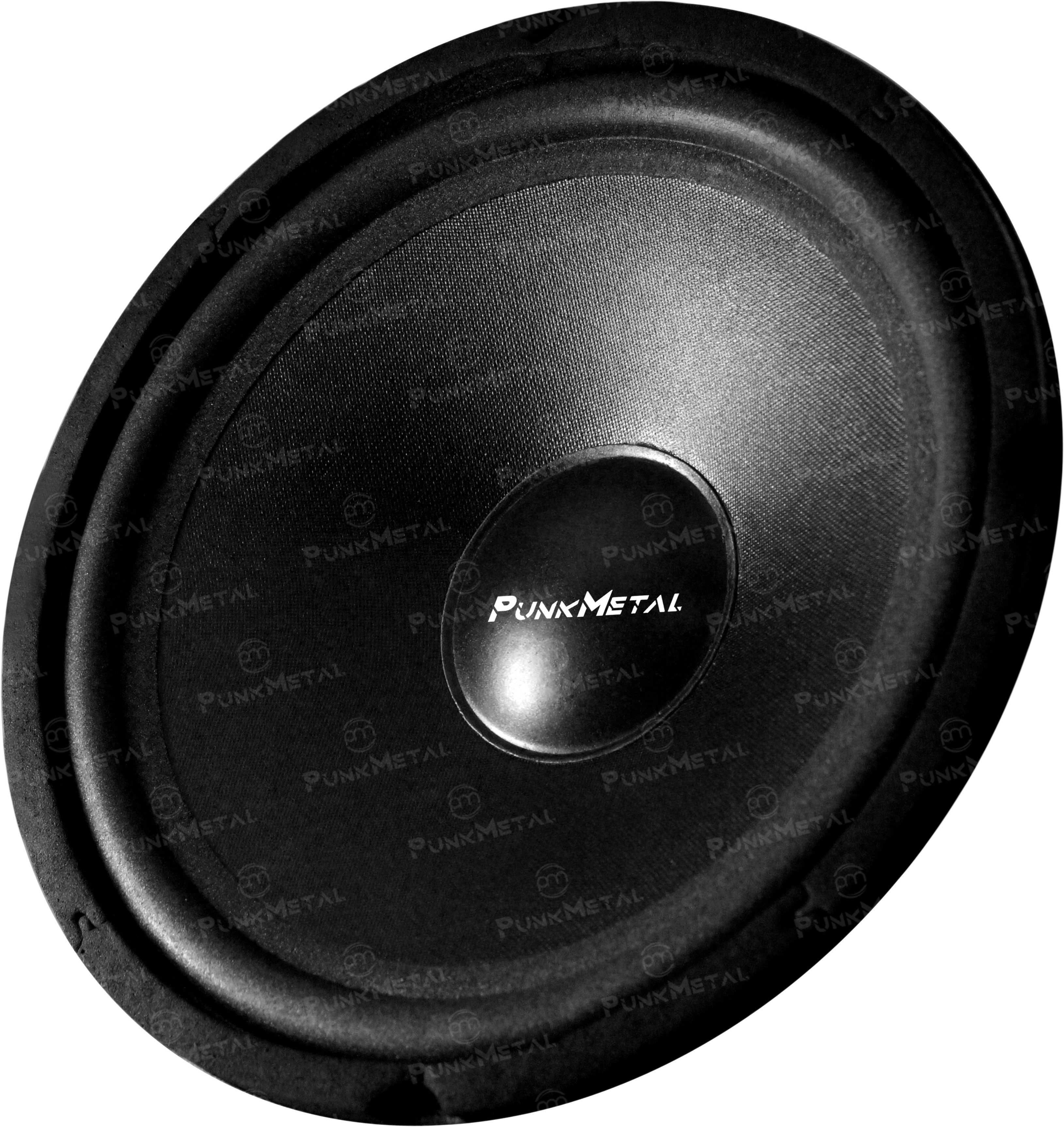 PunkMetal PMX8 8'Inch 240W MAX Woofer Black Coaxial Car Speaker (240 W)