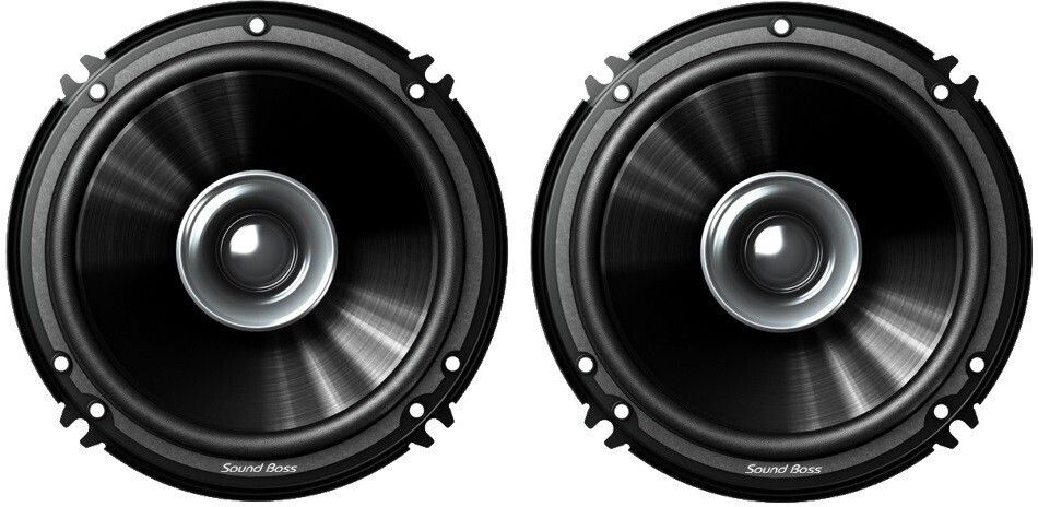 Sound Boss 6" Dual Performance Auditor 300W MAX B1615 Coaxial Car Speaker (250 W)