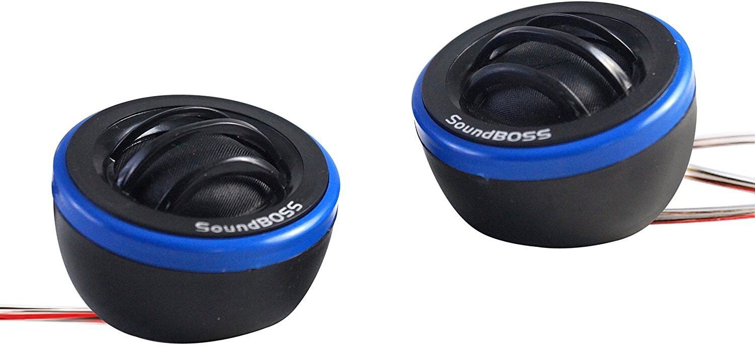 Sound Boss Coaxial Dome SB-TW-002 250W MAX Tweeter Car Speaker (250 W)