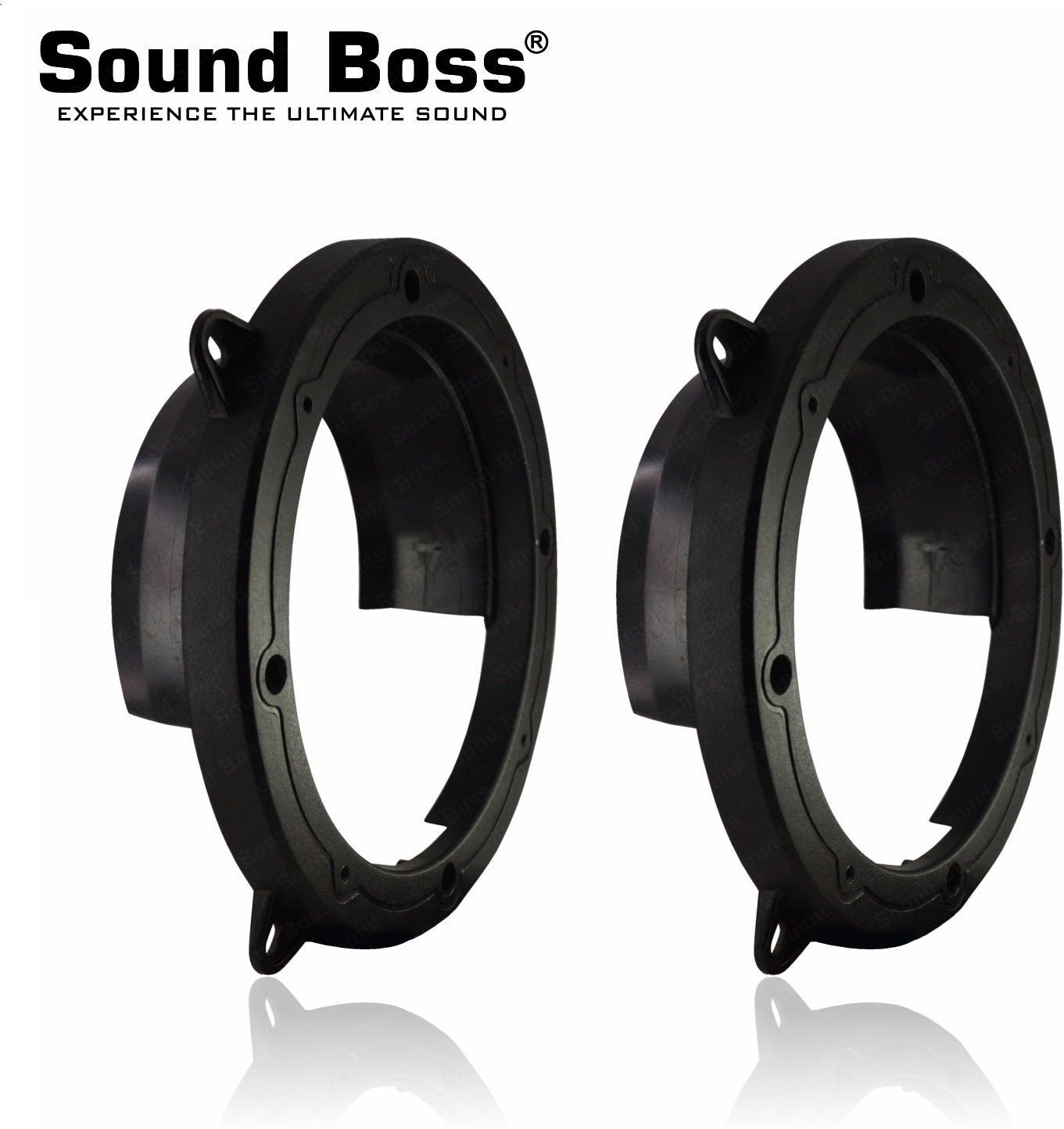 Sound Boss 6 Inch Universal Rain Guard Spacer Ring | Water Resistant Speaker Protector For Coaxial Car Speaker (0 W)