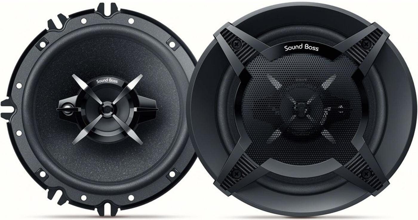 Sound Boss B1630 6" 2Way Performance Auditor 350W MAX Coaxial Car Speaker (350 W)