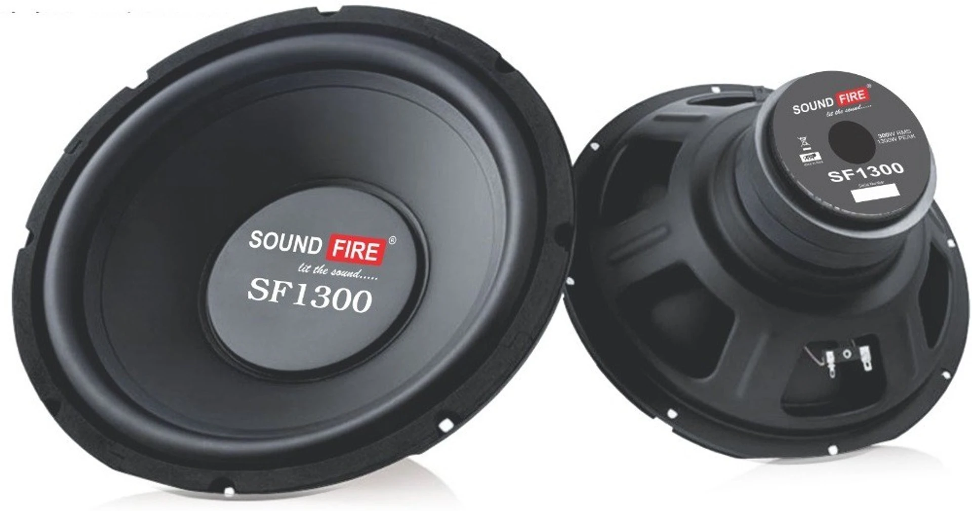 SOUND FIRE SF-1300 1300W 12" (300mm) Subwoofer (Powered , RMS Power: 300 W)