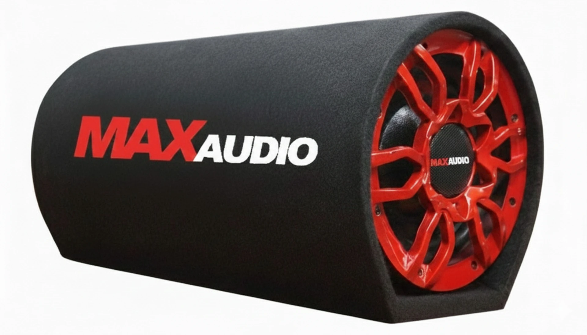 Max Audio MA5500M10X 10-INCH BassTube with In-Built Amplifier | 5500W PMPO Subwoofer (Powered , RMS Power: 200 W)