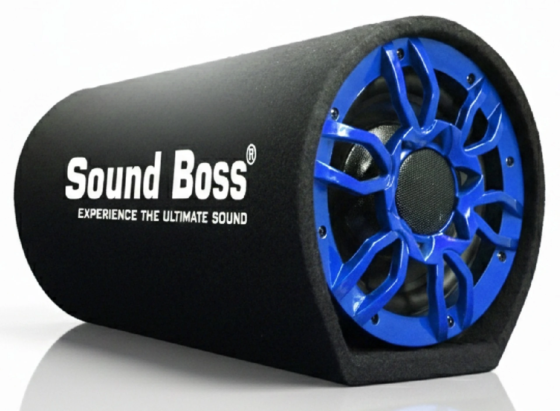 Sound Boss SB-X5500M10 10-INCH BassTube with In-Built Amplifier | 5500W PMPO Subwoofer (Powered , RMS Power: 200 W)