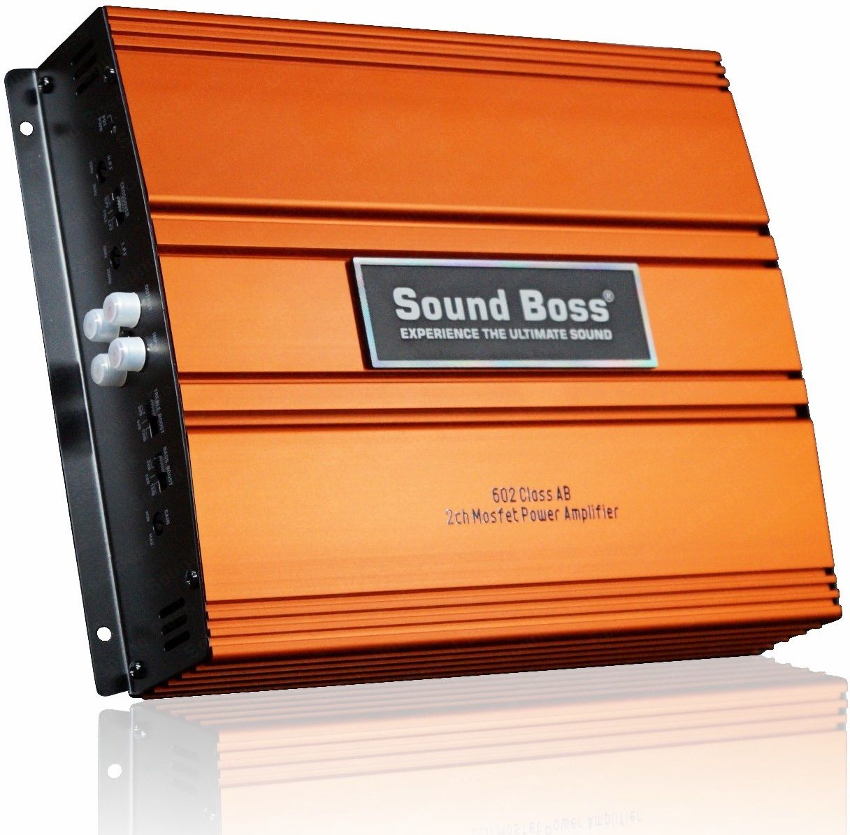 Sound Boss 2 CHANNEL PREDATOR SERIES AMPLIFIER 3600W MAX OUTPUT HIGH POWER MOSFET Two Class AB Car Amplifier