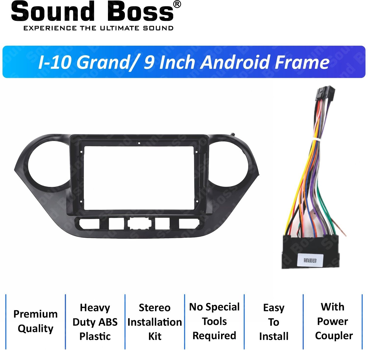 Sound Boss i10 Grand 9''Inch Frame for Android Media Player Frame (9 inch)