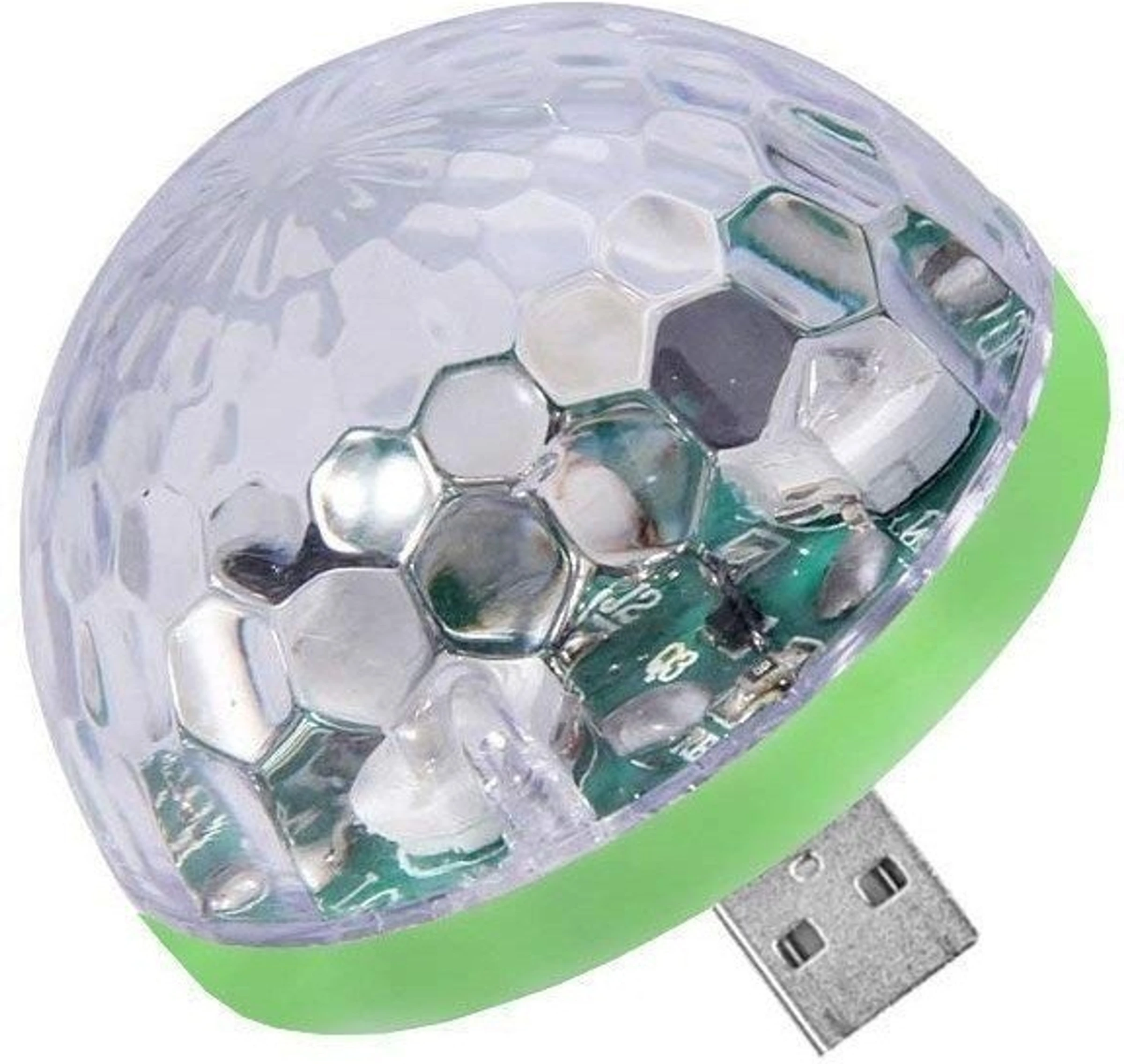 soundfire LED USB Party Lights Magic Ball for Cars/ Mobile Phones etc Car Fancy Lights (Multicolor)