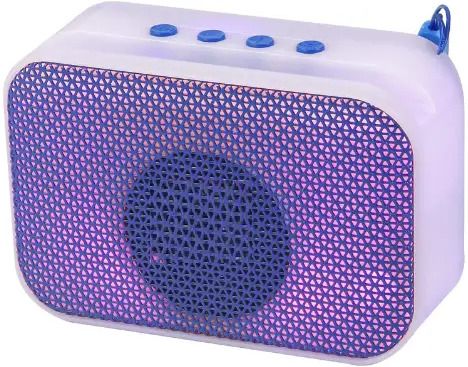 Bidas M412SP (PORTABLE) Dynamic Thunder Sound With High Bass 5 W Bluetooth Speaker (White, Stereo Channel)