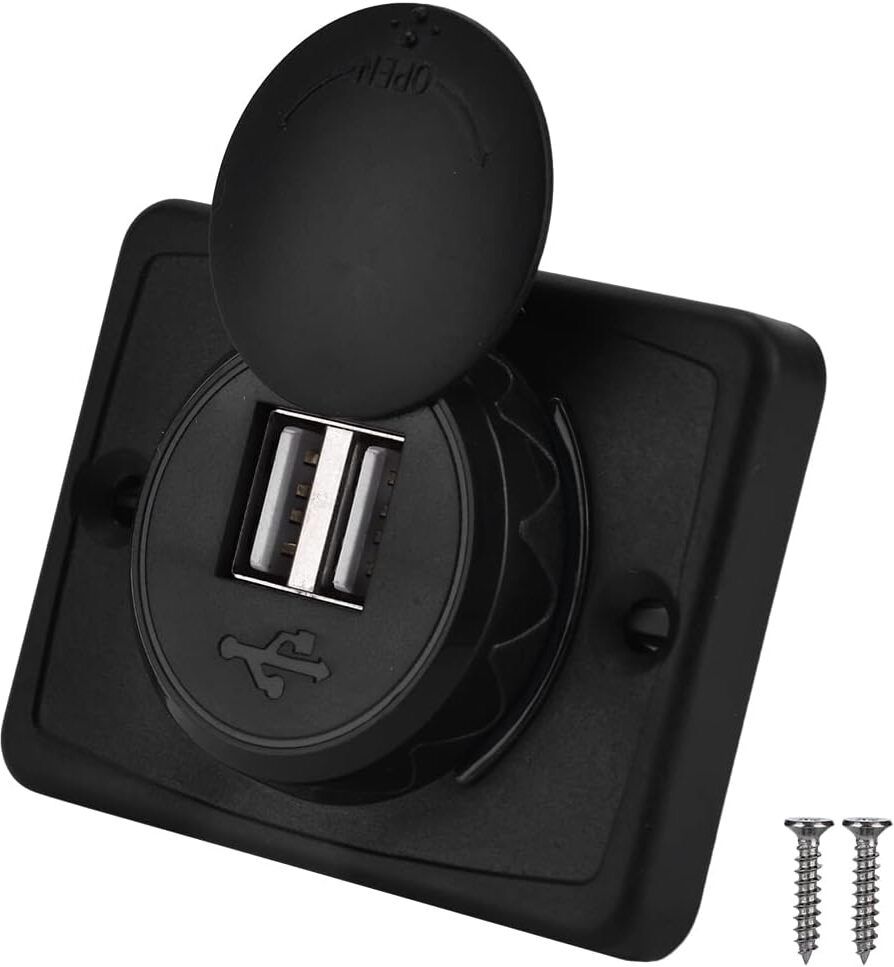 Sound Boss 3.1 Amp Turbo Car Charger (Black)
