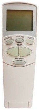 Bidas 16 AC Remote Compatible for AC Remote Controller LG Remote Controller (White)