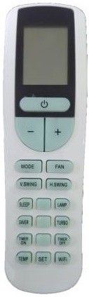 Bidas 133B AC Remote Compatible VOLTAS (WIFI) Remote Controller (White)