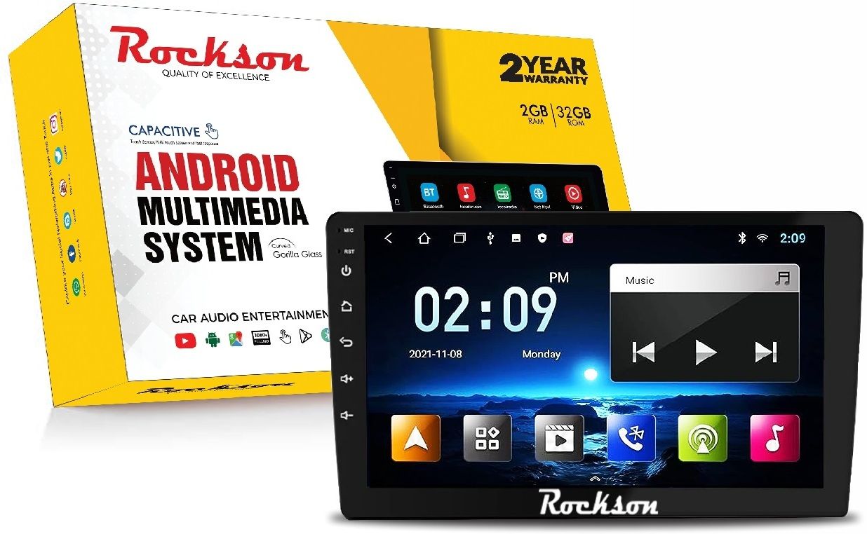 Rockson 9'' Andro+D (2GB/32GB) Android Car Stereo (Double Din)